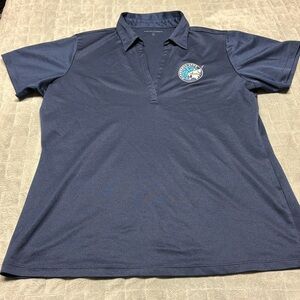 Port Authority Minnesota Lynx Polo Shirt, Short-Sleeve, Blue, WNBA, MN, Size L